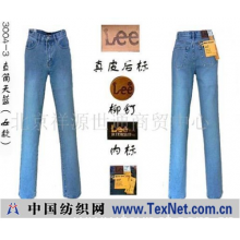 北京祥源世通商贸中心 -经典怀旧版LEE417系列直筒女款仔裤